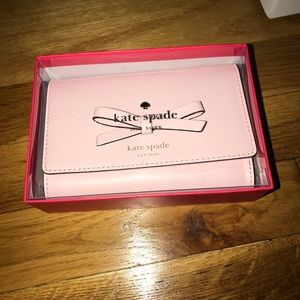 Kate Spade Callie Bow Wallet (posypink)
